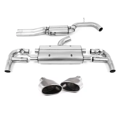 Cat-Back Milltek  3.15" Titanium Trims AUDI A3 Sportback (8VA, 8VF)  RS3 quattro 400cv