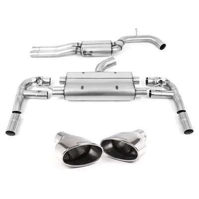 Cat-Back Milltek  3.15" Polished Trims AUDI A3 Limousine (8VS, 8VM)  RS3 quattro 400cv