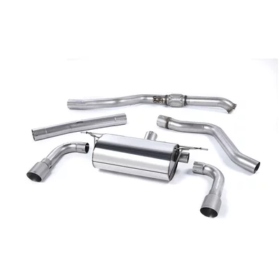 Cat-Back Milltek  Twin 90mm GT90 BMW 2 Coupé (F22, F87)  M 235 i xDrive 326cv