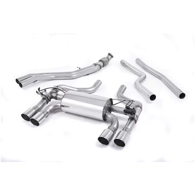Cat-Back Milltek  3" Quad 90mm GT90 BMW 2 Coupé (F22, F87)  M2 370ps