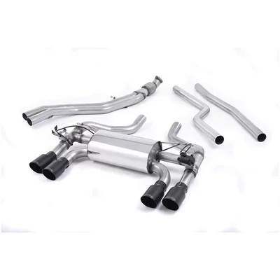 Cat-Back Milltek  3" Quad 90mm GT90 BMW 2 Coupé (F22, F87)  M2 370ps