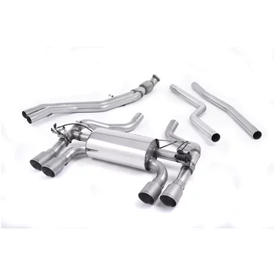 Cat-Back Milltek  3" Quad 90mm GT90 BMW 2 Coupé (F22, F87)  M2 370ps