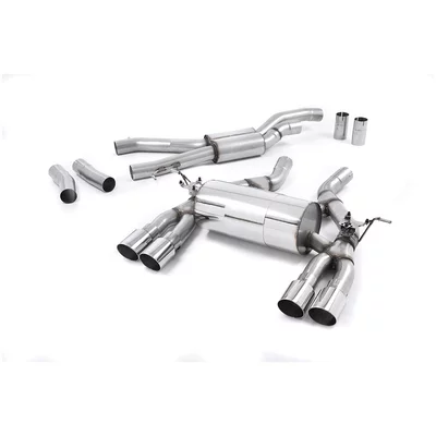 Cat-Back Milltek  2.75" Quad 90mm GT90 BMW 3 (F30, F80)  M3 431cv