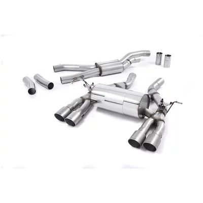 Cat-Back Milltek  2.75" Quad 90mm GT90 BMW 3 (F30, F80)  M3 431cv
