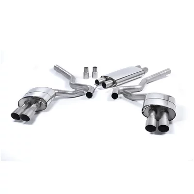 Cat-Back Milltek  2.75" Quad Titanium GT-90