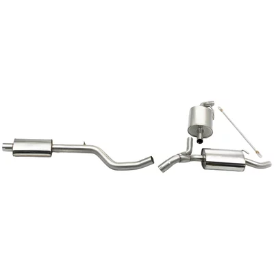 Cat-Back Milltek  2.75" (Sorties d'origine) RENAULT CLIO III (BR0/1, CR0/1)  2.0 16V Sport 200cv