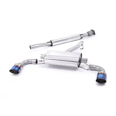 Cat-Back Milltek  2.50" Dual Burnt/Blue Titanium  GT-115 TOYOTA GT 86 Coupé (ZN6_)  2.0 (ZN6AC_, ZN6BC_, ZN6K) 200cv