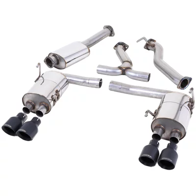 Cat-Back Milltek  3" Quad 100mm GT100 SUBARU IMPREZA A trois volumes (GE, GV)  2.5 WRX STi AWD (GVF) 301cv
