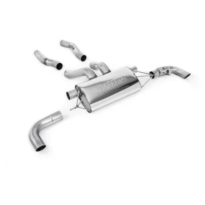 Cat-Back Milltek  2.50" Twin 80mm GT80 SEAT IBIZA IV SC (6J1, 6P5)  1.4 TSI Cupra 180cv