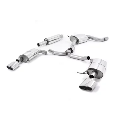 Cat-Back Milltek  3" 152x76mm Oval