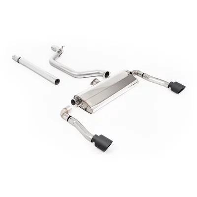 GPF-Back Milltek  3.15" Cerakote Black GT-115