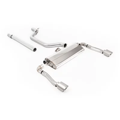 GPF-Back Milltek  3.15" Brushed Titanium GT-115