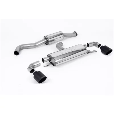 GPF-Back Milltek  3" Cerakote Black GT-115 TOYOTA YARIS (_P21_, _PA1_, _PH1_)  1.6 GR 4WD (GXPA16) 261cv