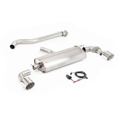 GPF-Back Milltek  3" GT-115 Polished Tips TOYOTA YARIS (_P21_, _PA1_, _PH1_)  1.6 GR 4WD (GXPA16) 280cv