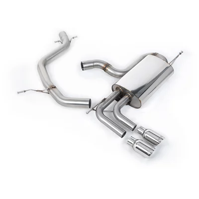 Cat-Back Milltek  69.85 Twin 80mm GT80 VW GOLF V (1K1)  2.0 GTI 230ps