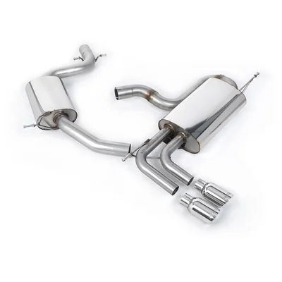 Cat-Back Milltek  2.75" Twin 80mm GT80 VW GOLF V (1K1)  2.0 GTI 230ps