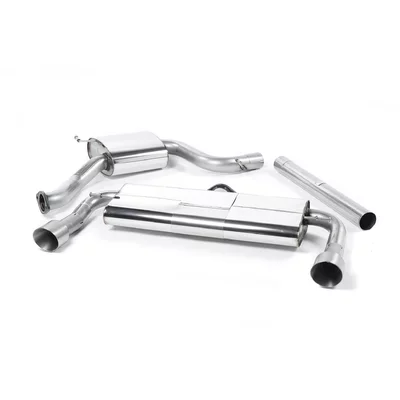 Cat-Back Milltek  3" Dual GT 100 Titanium Tips VW GOLF VII (5G1, BQ1, BE1, BE2)  2.0 R 4motion 280cv