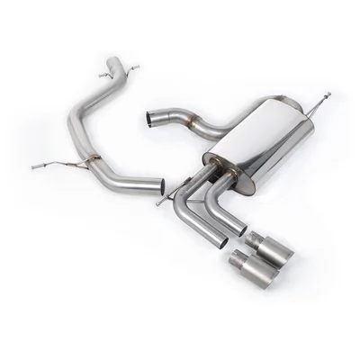 Cat-Back Milltek  69.85 Twin 80mm GT80 VW GOLF V (1K1)  2.0 GTI 230ps