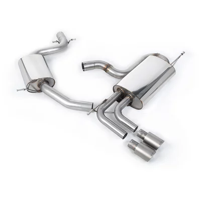Cat-Back Milltek  69.85 Twin 80mm GT80 VW GOLF V (1K1)  2.0 GTI 230ps