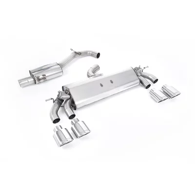 Cat-Back Milltek  3" VW GOLF VII (5G1, BQ1, BE1, BE2)  2.0 R 4motion 310ps