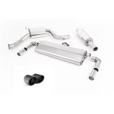 Cat-Back Milltek  3" 102mm Carbon Jet
