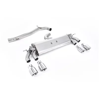 GPF-Back Milltek  3" Quad 100mm GT100