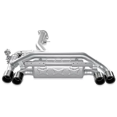 Echappement Final Akrapovic Slip-On  sans embouts BMW 1 Coupé (E82)  M 340cv