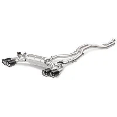 Cat-Back Akrapovic Evolution Line Sportauspuffanlage Carbon Tips BMW 2 Coupé (F22, F87)  M2 370ps