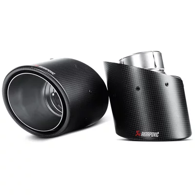 Embouts d'échappement Akrapovic  Carbon