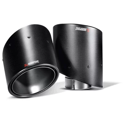 Embouts d'échappement Akrapovic  Carbon