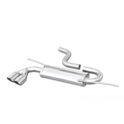 Echappement Final Inoxcar  2x80mm  Racing Angled VW SCIROCCO III (137, 138)  1.4 TSI 122cv