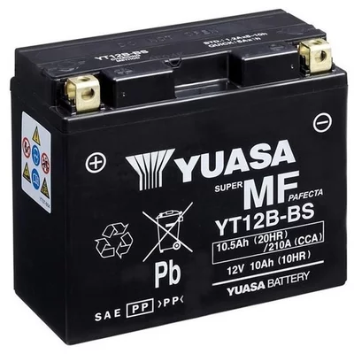 Batterie Moto Yuasa YT12B  12V 10.5Ah  