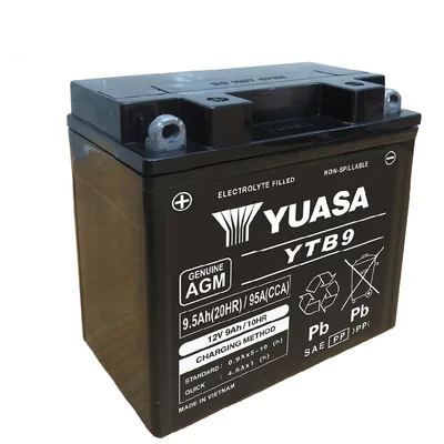 Batteria moto Yuasa YTB9  12V 9.5Ah  
