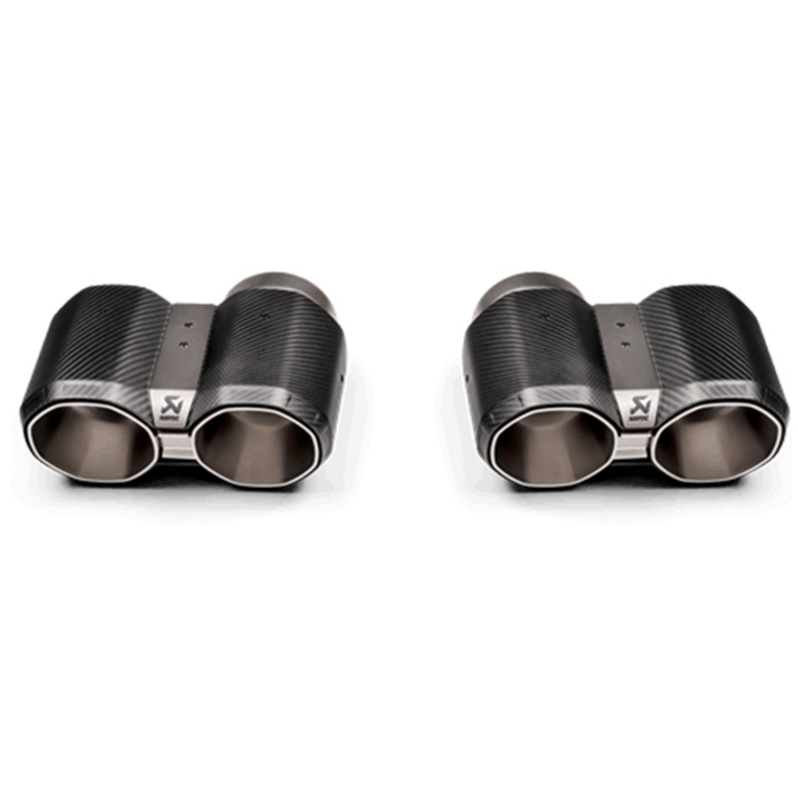Embouts d'échappement Akrapovic  Octogonal