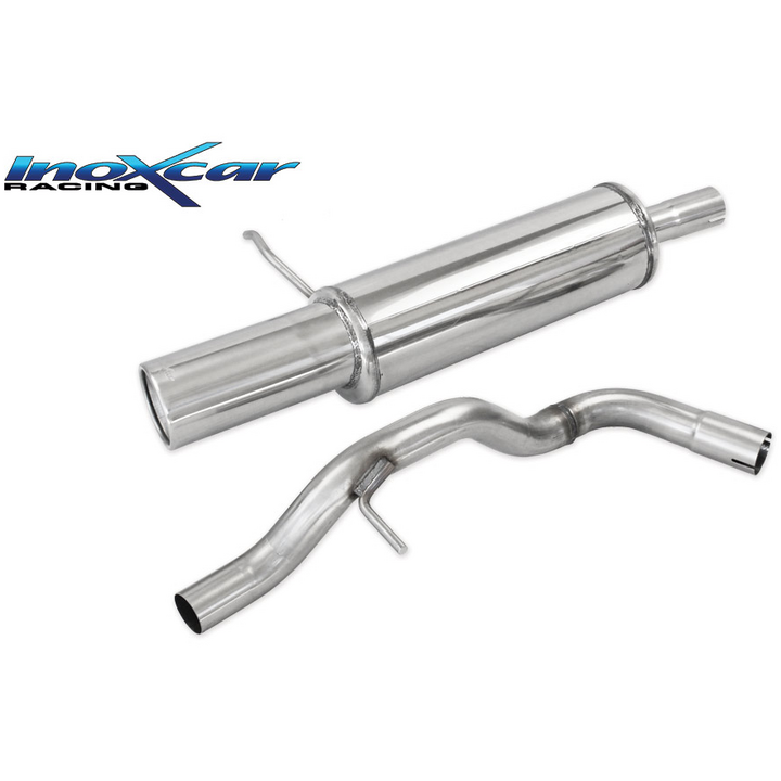 Endschalldämpfer Inoxcar  102mm Rolledfür AUDI TT (8N3)  1.8 T quattro 180ps 