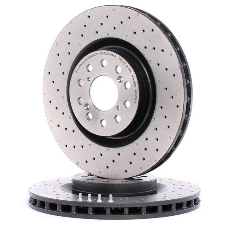 Bremsscheibe Vorne Gelochten Brembo 
