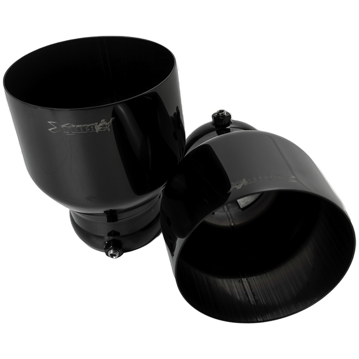 Embouts d'échappement Bull-X  100mm Black