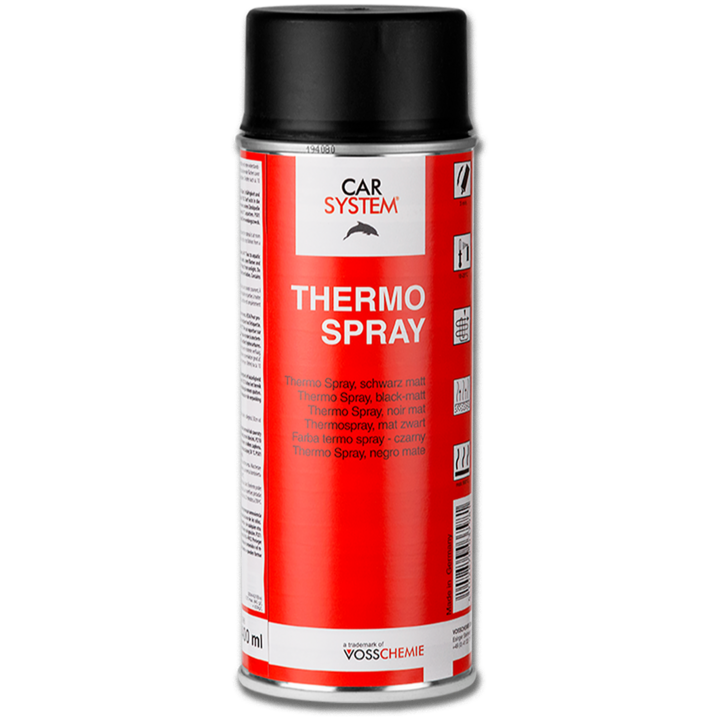  Car System Thermo Spray Matt Schwarz 400mlfür KIA NIRO II (SG2)  EV 204ps 