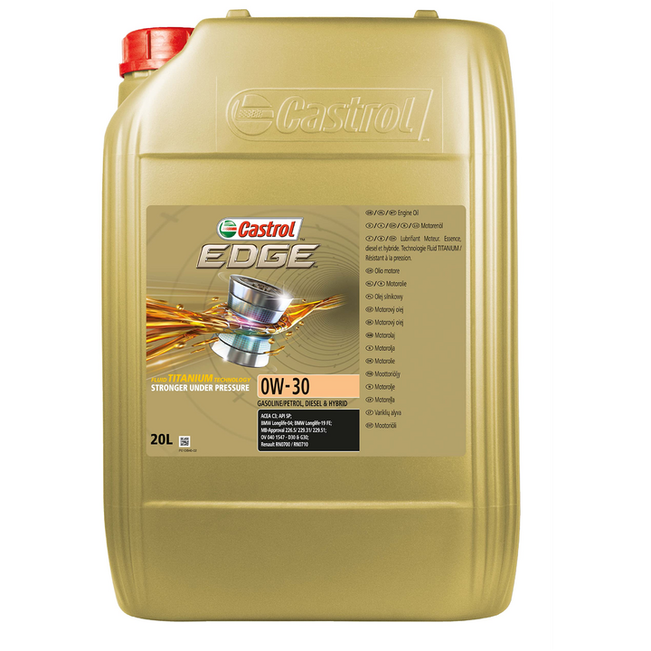 Huile Moteur Castrol Edge 0W30 20L