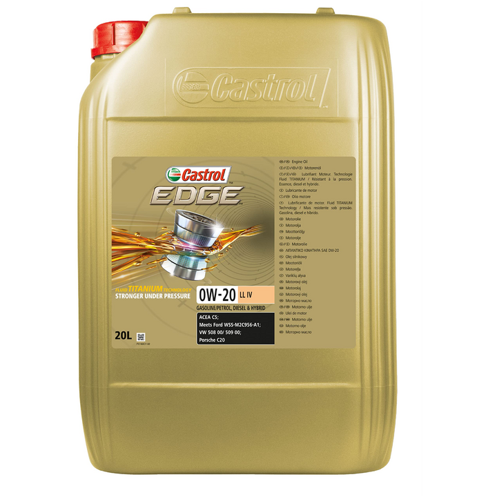 Huile Moteur Castrol Edge 0W20 LL IV 20L