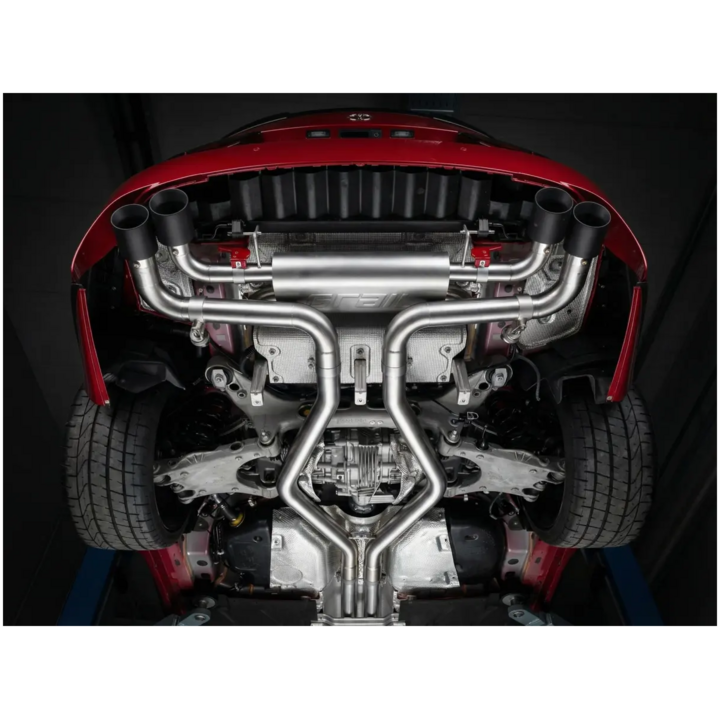 OPF-Back mit Klappensystem Grail  4x100mm Schwarzfür ALFA ROMEO GIULIA (952_)  2.9 Quadrifoglio (952AAM24) 510ps 