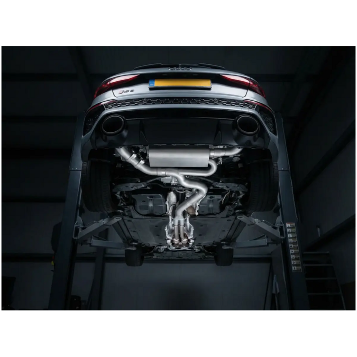 GPF-Back avec système de clapets Grail  Mattschwarzpour AUDI A3 Sportback (8YA, 8YF)  RS3 TFSI quattro 400cv 