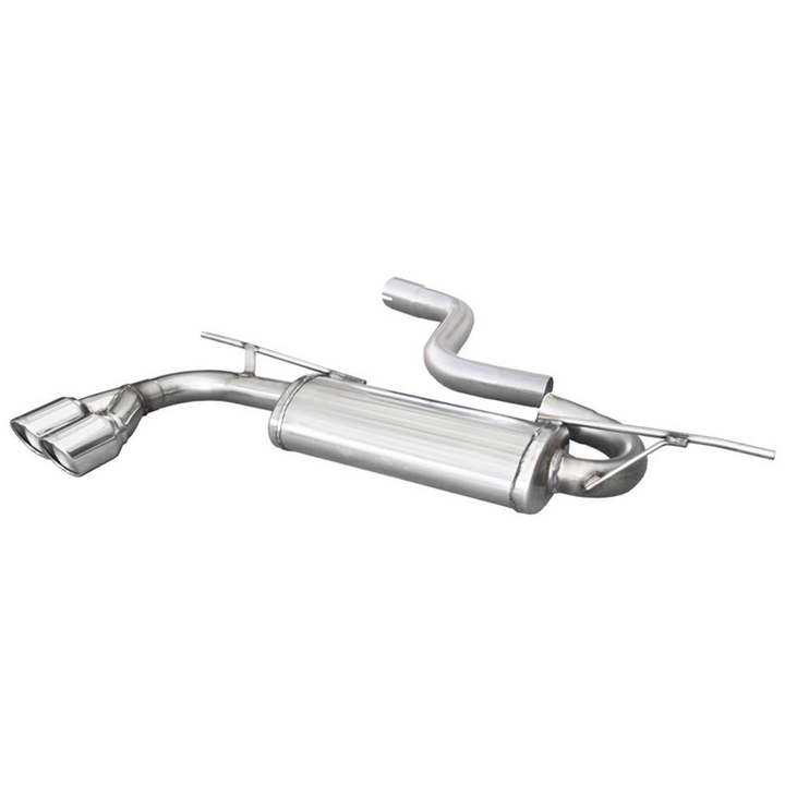 Endschalldämpfer Inoxcar  2x80mm X-Racefür AUDI A3 Sportback (8VA, 8VF)  1.8 TFSI 180ps 