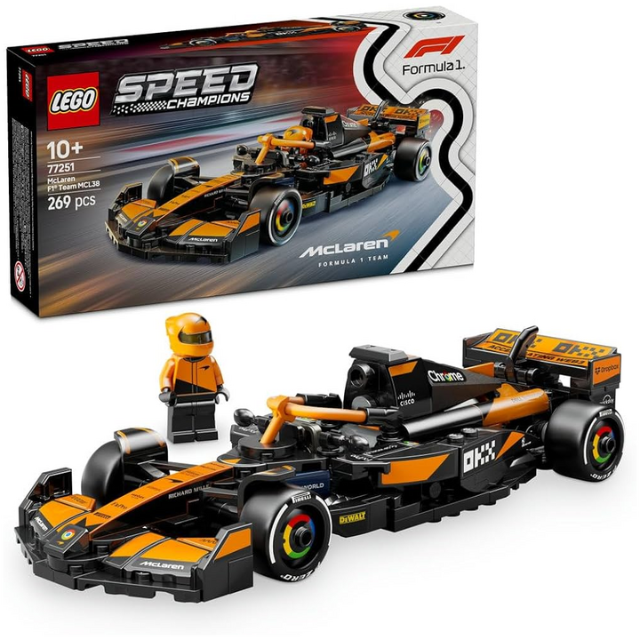 Lego Rennwagen-Bauset McLaren F1 Team MCL38 Rennwagenfür MINI MINI (R56)  One 75ps 