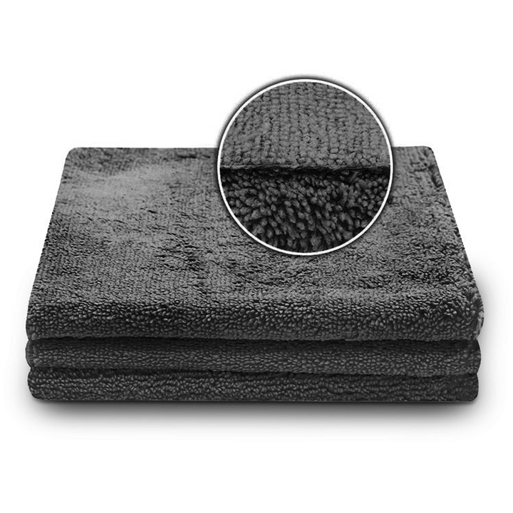 Chiffons microfibre Liquid Elements cleandot 40x40cm 350GSM (Pack de 3) 
