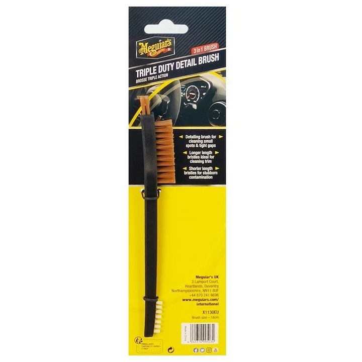 Brosse Detailing Meguiars Triple Duty Detail Brush pour HONDA CBR (601cc - )  CBR 900 RR Fireblade (SC28) 74kW 1992- 