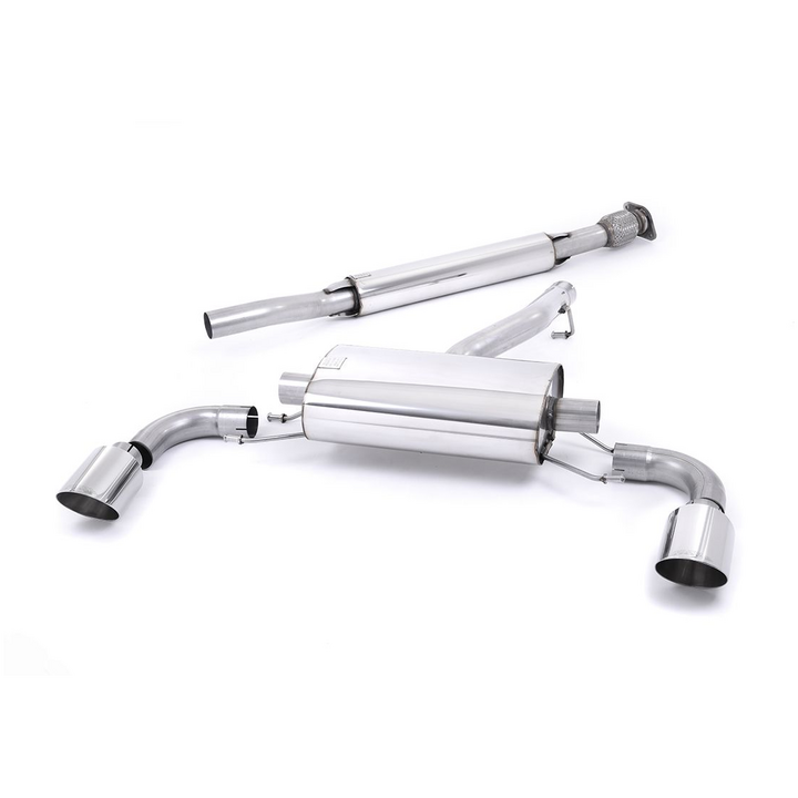 Cat-Back Milltek  63.5 Dual Polished GT-115pour TOYOTA GR 86 Coupé (ZN8)  2.4 (ZN8BKE8) 234cv 