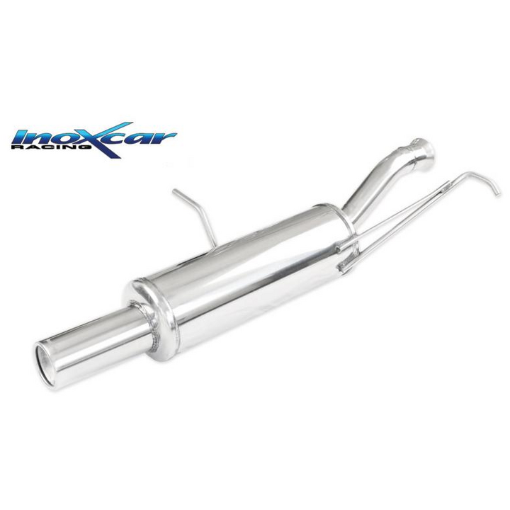 Endschalldämpfer Inoxcar  80mm Rolledfür PEUGEOT 307 SW (3H)  1.6 16V 109ps 