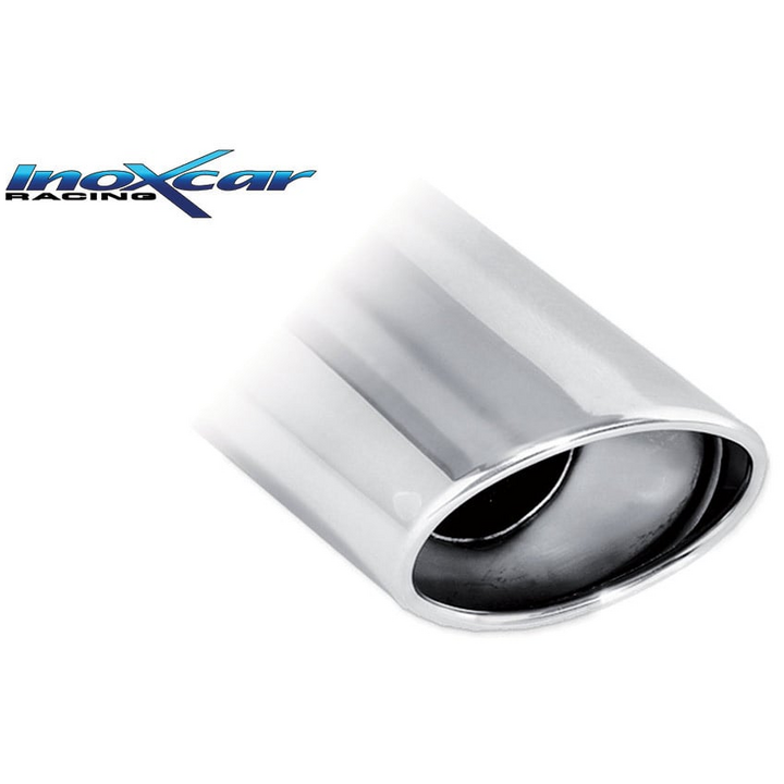 Echappement Final Inoxcar  120x80 Ovalpour PEUGEOT 307 Break (3E)  1.4 16V 88cv 