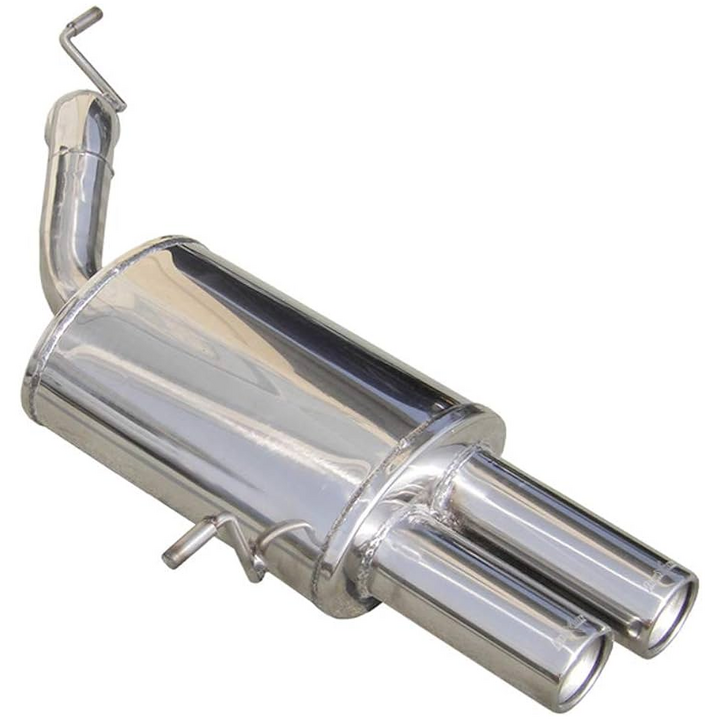 Echappement Final Inoxcar  2x80mm Rolledpour PEUGEOT 407 Coupé (6C_)  2.7 HDi 204cv 